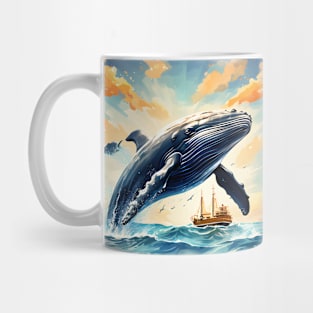 Whale Colours 2 Mug